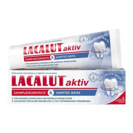 LACALUT aktivna zaštita desni & nježna bijela pasta za zube, 75 ml