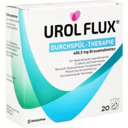 UROL FLUX Terapija ispiranjem 400,5 mg tušne arterije, 20 sati