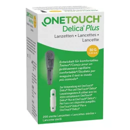 ONE TOUCH Delica Plus iglene lancete, 200 kom