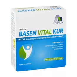 BASEN VITAL KUR plus vitamin D3+K2 u prahu, 20 kom