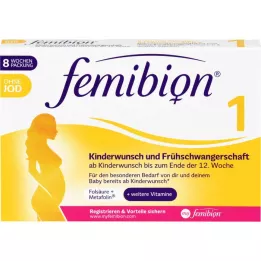 FEMIBION 1 želja za rađanjem + rana trudnoća ili tableta joda, 60 kom