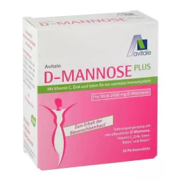 D-MANNOSE PLUS 2000 mg Sticks s vitaminima i mineralima, 30X2,47 g