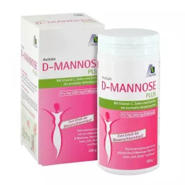 D-MANNOSE PLUS 2000 mg prah s vitaminima i mineralima, 250 g