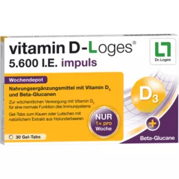 VITAMIN D-LOGES 5.600 IU impuls tjedni depo KTA, 30 kom