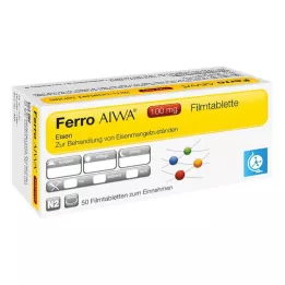 FERRO AIWA 100 mg filmom obložene tablete, 50 kom