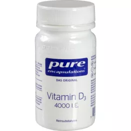 PURE ENCAPSULATIONS Vitamin D3 4000, tj. Kapsule, 30 ST
