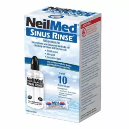 NEILMED Ispiranje sinusa Nas.du.+Nas.Sp.Salz 10 DosBtl, 1 P