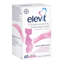 ELEVIT 1 želja za rađanjem djece &amp; Tablete za trudnoću, 1X60 St