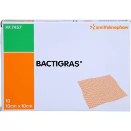 BACTIGRAS antiseptička parafinska gaza 10x10 cm, 10 kom