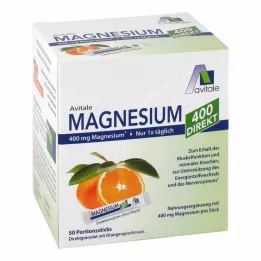 MAGNESIUM 400 direct Orange porcijskih štapića, 50X2,1 g