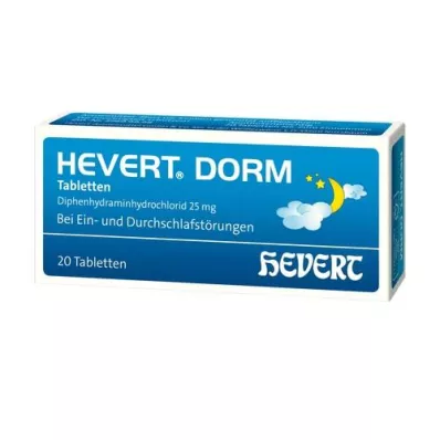 HEVERT DORM Tablete, 20 ST HEVERT DORM Tablete, 20 ST