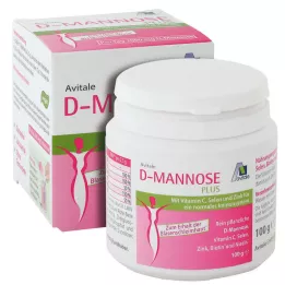 D-MANNOSE PLUS 2000 mg prah s vitaminima i mineralima, 100 g