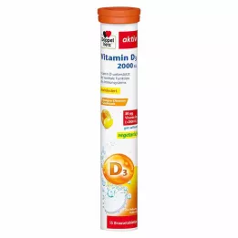 DOPPELHERZ Vitamin D3 2000 I.E šumeće tablete, 15 kom