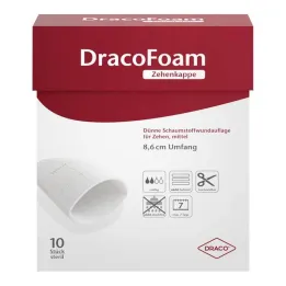 Dracofoam kapa za prste srednja, 10 kom