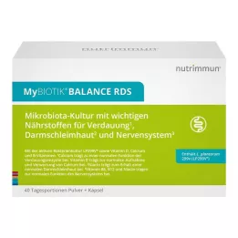 MYBIOTIK BALANCE RDS 40x2 g Plv.+40 kapsula, 1 P
