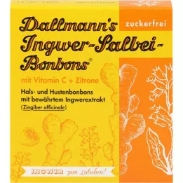 DALLMANNS Bomboni od đumbira i kadulje, 37 g
