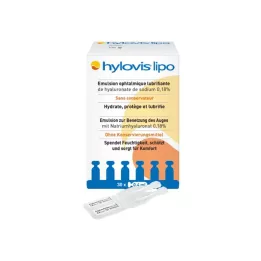 HYLOVIS Lipo kapi za oči s jednim nasipom pipete, 30x0.4 ml