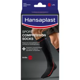 HANSAPLAST Sportske kompresijske čarape veličina M, 2 kom