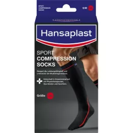 HANSAPLAST Sportske kompresijske čarape veličina L, 2 kom