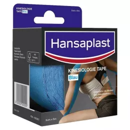 HANSAPLAST Sportska kineziološka traka 5 cmx5 m plava, 1 kom