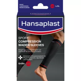HANSAPLAST Sportski kompresijski teleći rukavi veličina M, 2 kom