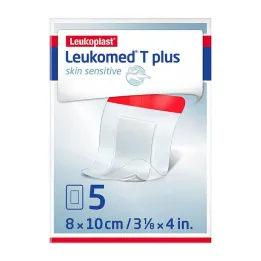 Leukomed® T plus skin sensitive 8x10 cm, 5 kom