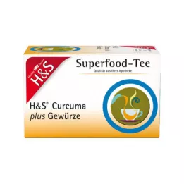 Filter vrećice H&S kurkuma plus začini, 20X1,5 g