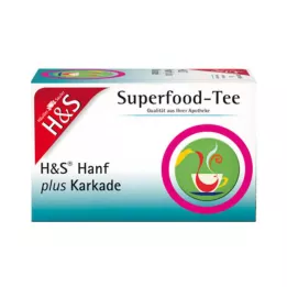 H&S konoplja plus Karkade filter vrećica, 20X1,3 g