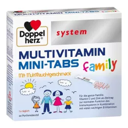 DOPPELHERZ Multivitamin Mini-Tabs obiteljski sustav, 20 kom