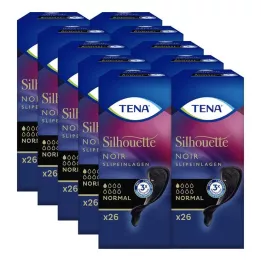 TENA SILHOUETTE Ulošci normal noir, 26 kom