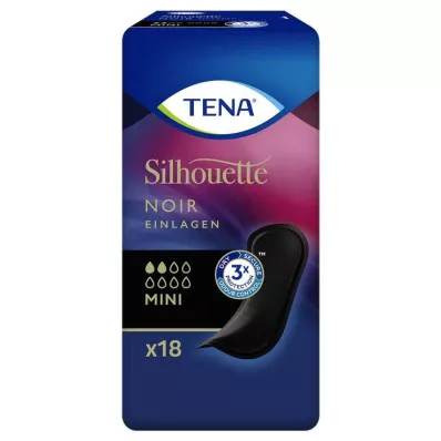 TENA SILHOUETTE Ulošci mini noir, 18 komada TENA SILHOUETTE Ulošci mini noir, 18 komada