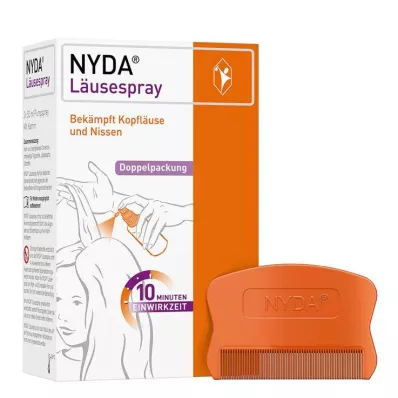 NYDA Sprej protiv ušiju, 2X50 ml