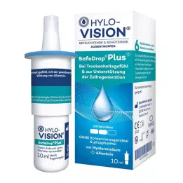 HYLO-VISION Safedrop Plus kapi za oči, 10 ml