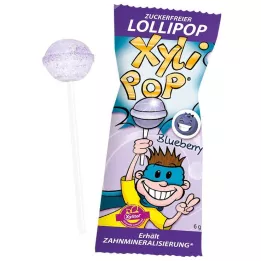 MIRADENT XyliPOP Lolli Dental Care Lolli borovnica 1X6 g, 1X6 g