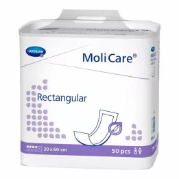 MOLICARE pravokutne 4 kapi 20x60 cm, 50 kom