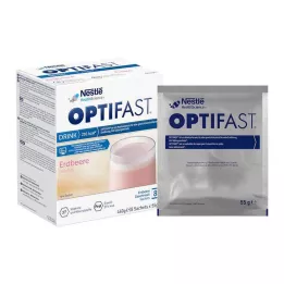 OPTIFAST Drink jagoda u prahu, 8X55 g