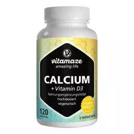 CALCIUM D3 600 mg/400 I.E. vegetarijanske tablete, 120 kom