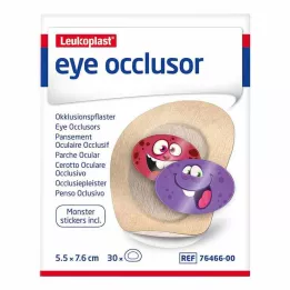 LEUKOPLAST Oclusor očiju 5,5 cmx7,6 cm, 30 sati