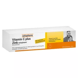 VITAMIN C PLUS cinkratiopharm šumeće tablete, 20 kom