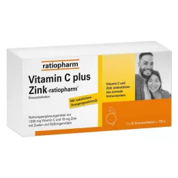 VITAMIN C PLUS Zink-ratiopharm šumeće tablete, 40 kom