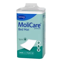 MOLICARE Premium BED prostirnica 5 kapi 40x60 cm, 30 sati