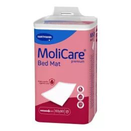 MOLICARE Premium podloga za krevet 7 kapi 60x90 cm, 25 kom