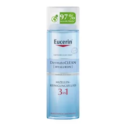 EUCERIN DermatoCLEAN Hyal.Miz.tekućina za čišćenje 3u1, 200 ml