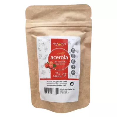 ACEROLA VITAMIN C pastile bez dodanog šećera, 70 g