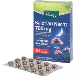 KNEIPP Valerijana Noć 700 mg obložene tablete, 30 kom