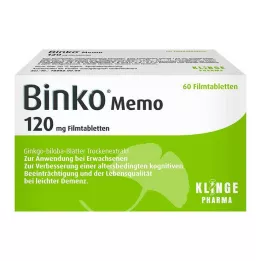 BINKO Memo 120 mg filmom obložene tablete, 60 kom