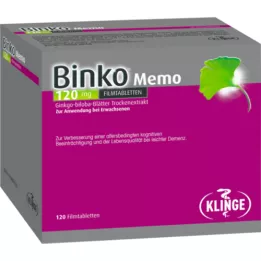BINKO Memo 120 mg tablete prekrivenih filmom, 120 ST