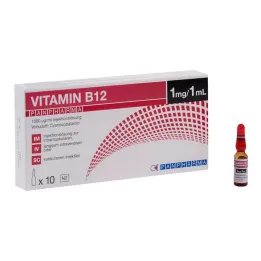 Vitamin B12 Panpharma 1000 µg/ml otopina za injekciju, 10X1 ml