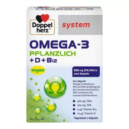DOPPELHERZ Omega-3 kapsule biljnog sustava, 120 kom