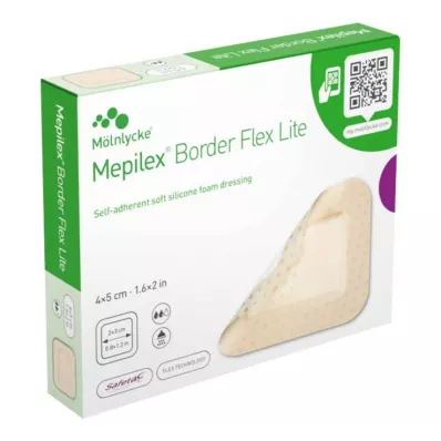 MEPILEX Border Flex Lite pjenasti oblog 4x5 cm, 10 kom
